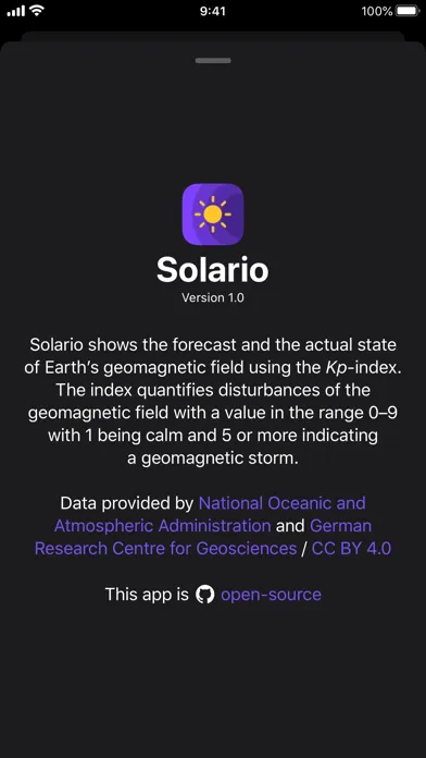 Solario - Geomagnetic Storms Screenshots