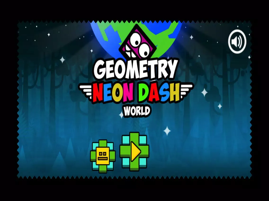 Geometric neon Sprint 3 - Fun Games iPad  سکرین شاٹس