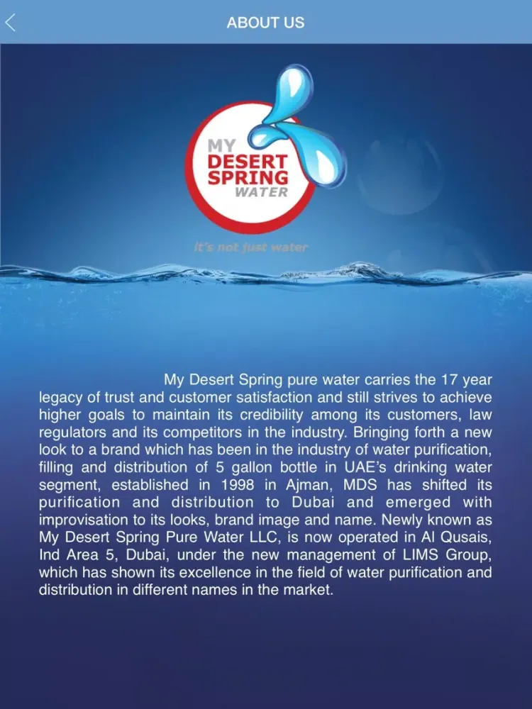 Ảnh chụp màn hình của My Desert Spring iPad 