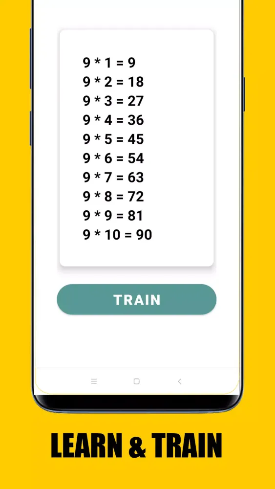 Multiplication Table - Genius应用截图