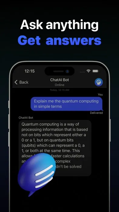 Ảnh chụp màn hình của ChatAI Bot Smart Assistant