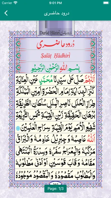 Durood e Mustaghas Sharif スクリーンショット
