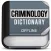 Criminology Dictionary