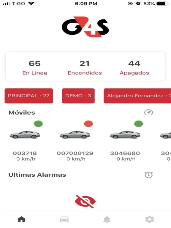 Plataforma G4S iPad  سکرین شاٹس