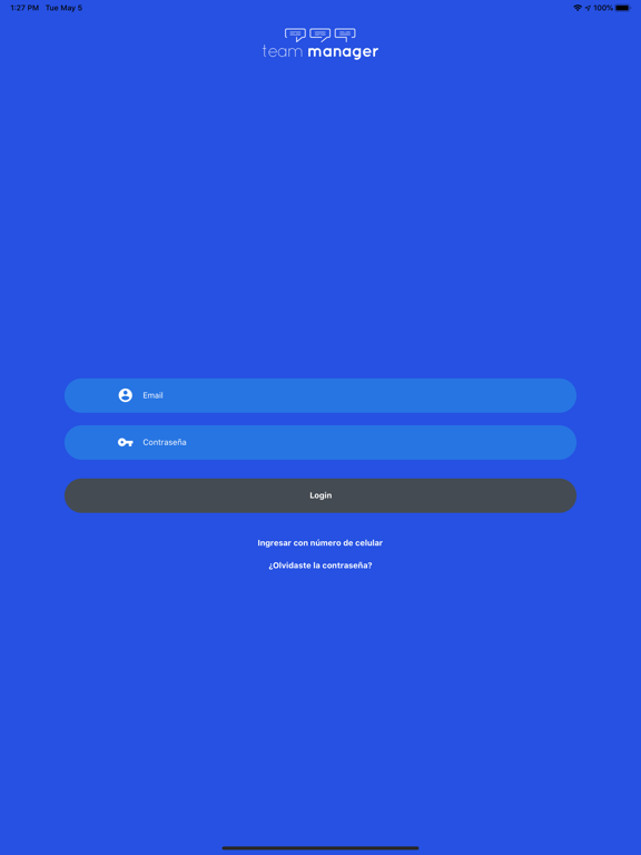 تصاویر Team Manager iPad 