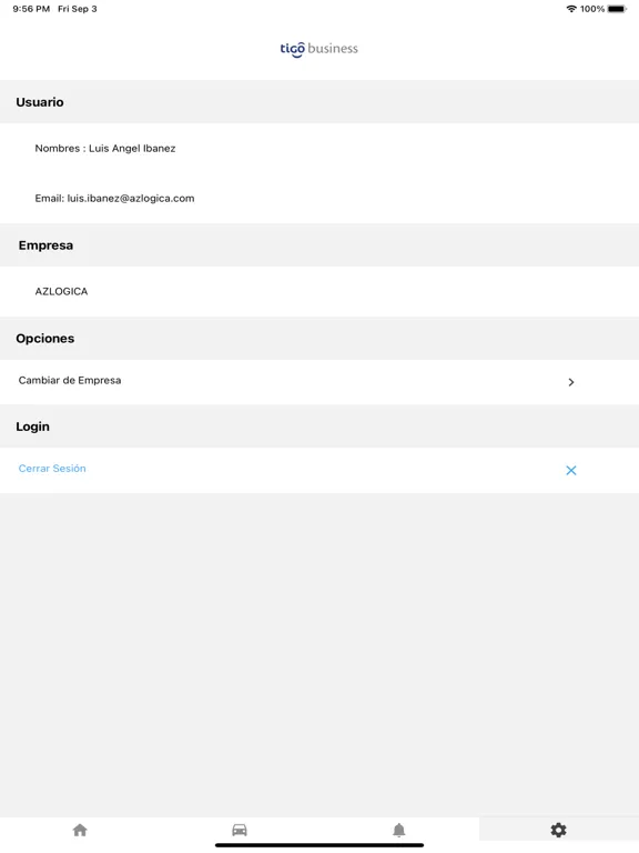 Zrzuty ekranu Tigo Gps iPad 
