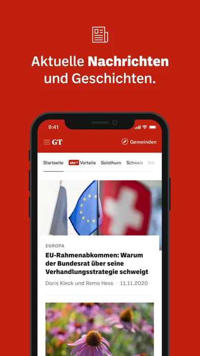 Grenchner Tagblatt News應用截圖
