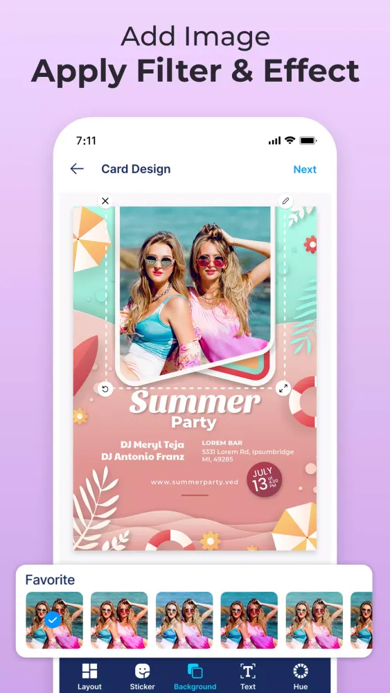 Invitation Maker & Card Design Screenshots