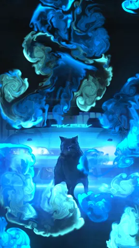 Fluid Magic: 3D Live Wallpaper应用截图