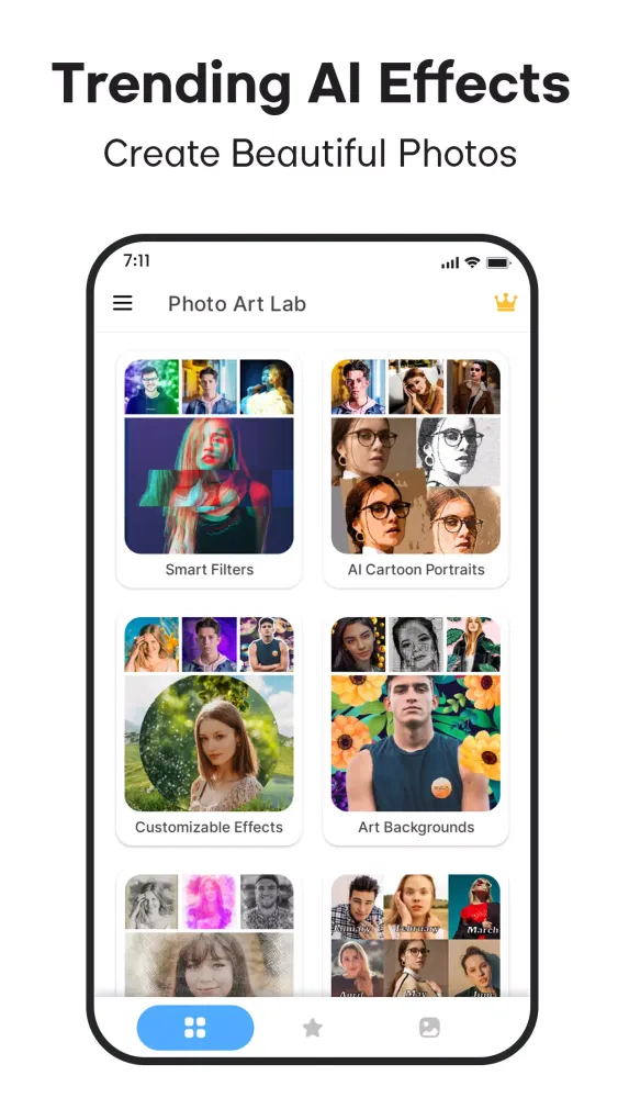 Capturas de tela do Photo Lab - AI Photo Editor