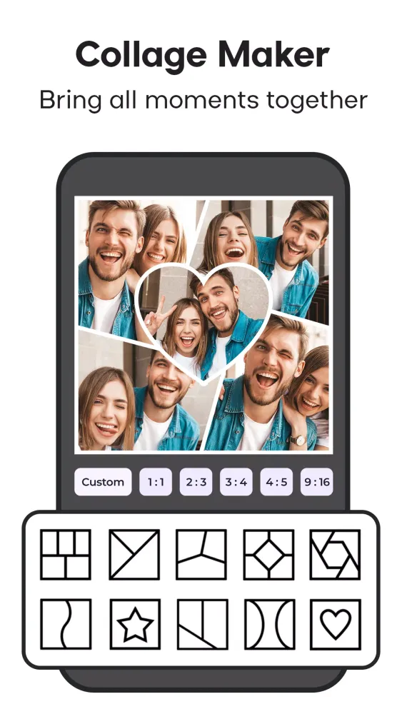 Capturas de tela do Photo Lab - AI Photo Editor