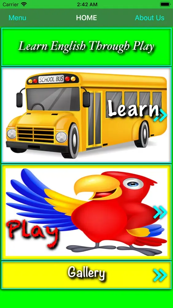 Learn English Through Fun Play应用截图
