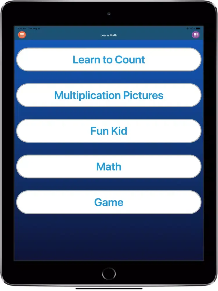 تصاویر Fun Math Learning Games 4 Kids iPad 