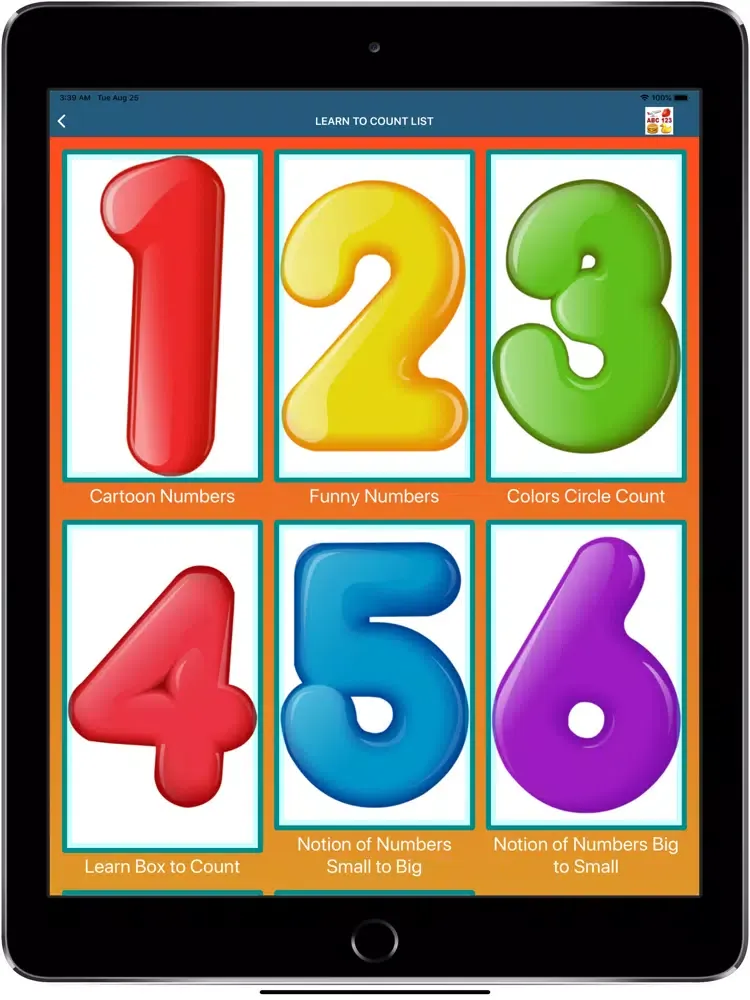 تصاویر Fun Math Learning Games 4 Kids iPad 