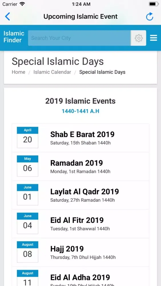 Ramadan's Rule, Error & Tips Screenshots