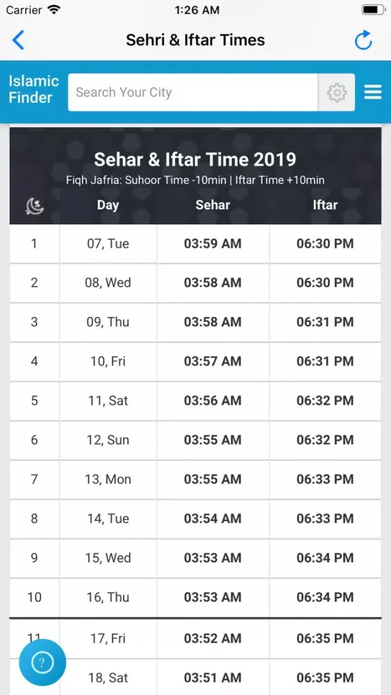 Ramadan's Rule, Error & Tips Screenshots