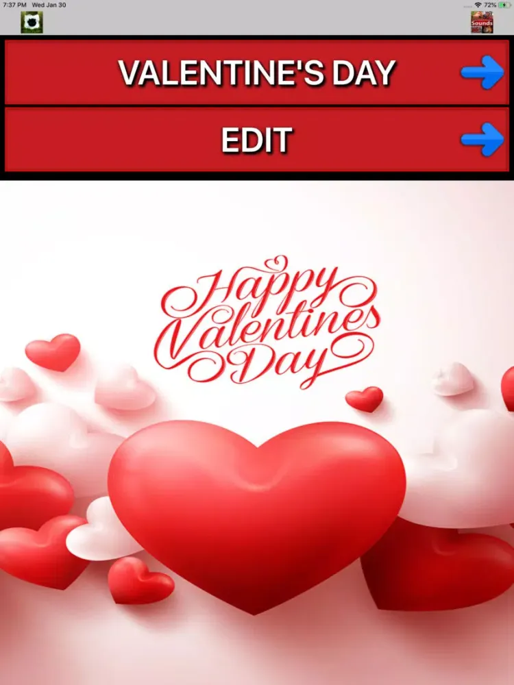 Valentine Day Wallpaper Quotes iPad  স্ক্রিনশট