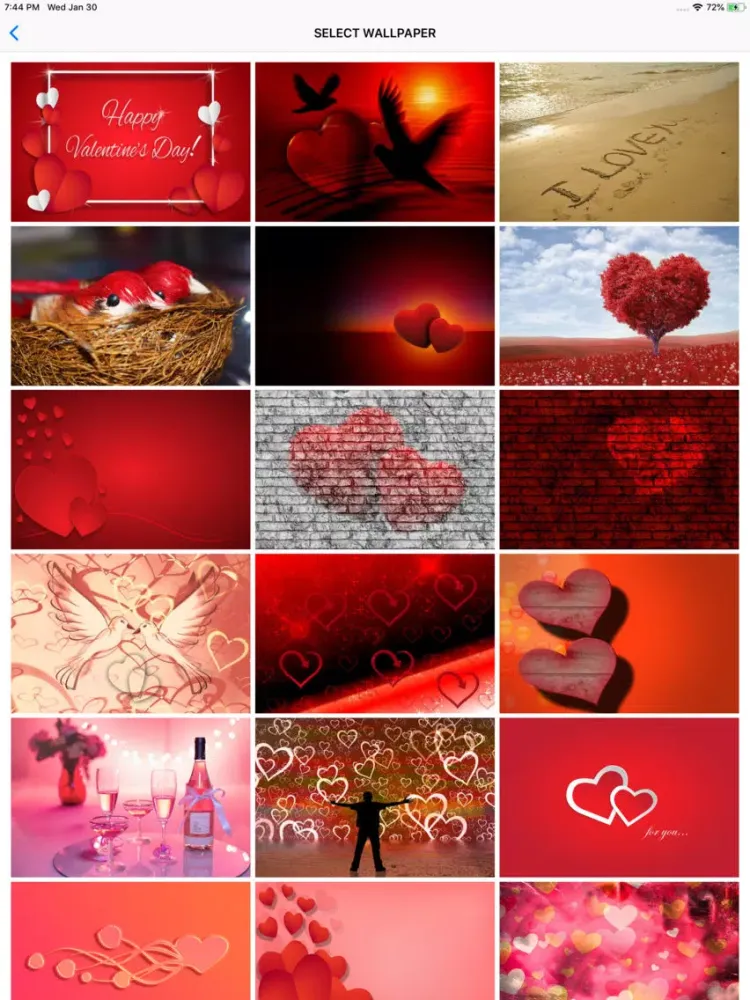 Valentine Day Wallpaper Quotes iPad  স্ক্রিনশট
