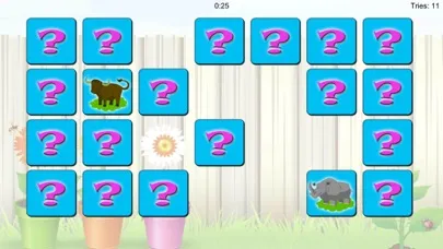 Concentration Game - Animals應用截圖