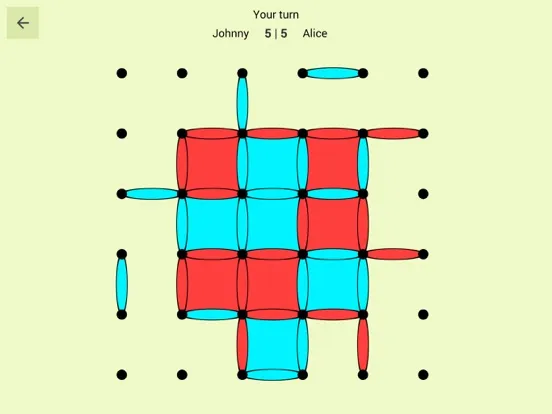تصاویر Dots and Boxes Online iPad 