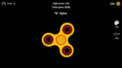 ภาพหน้าจอของ Finger Spinner Simulator