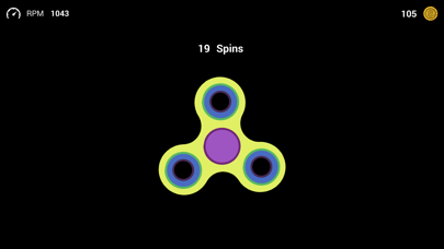 ภาพหน้าจอของ Finger Spinner Simulator
