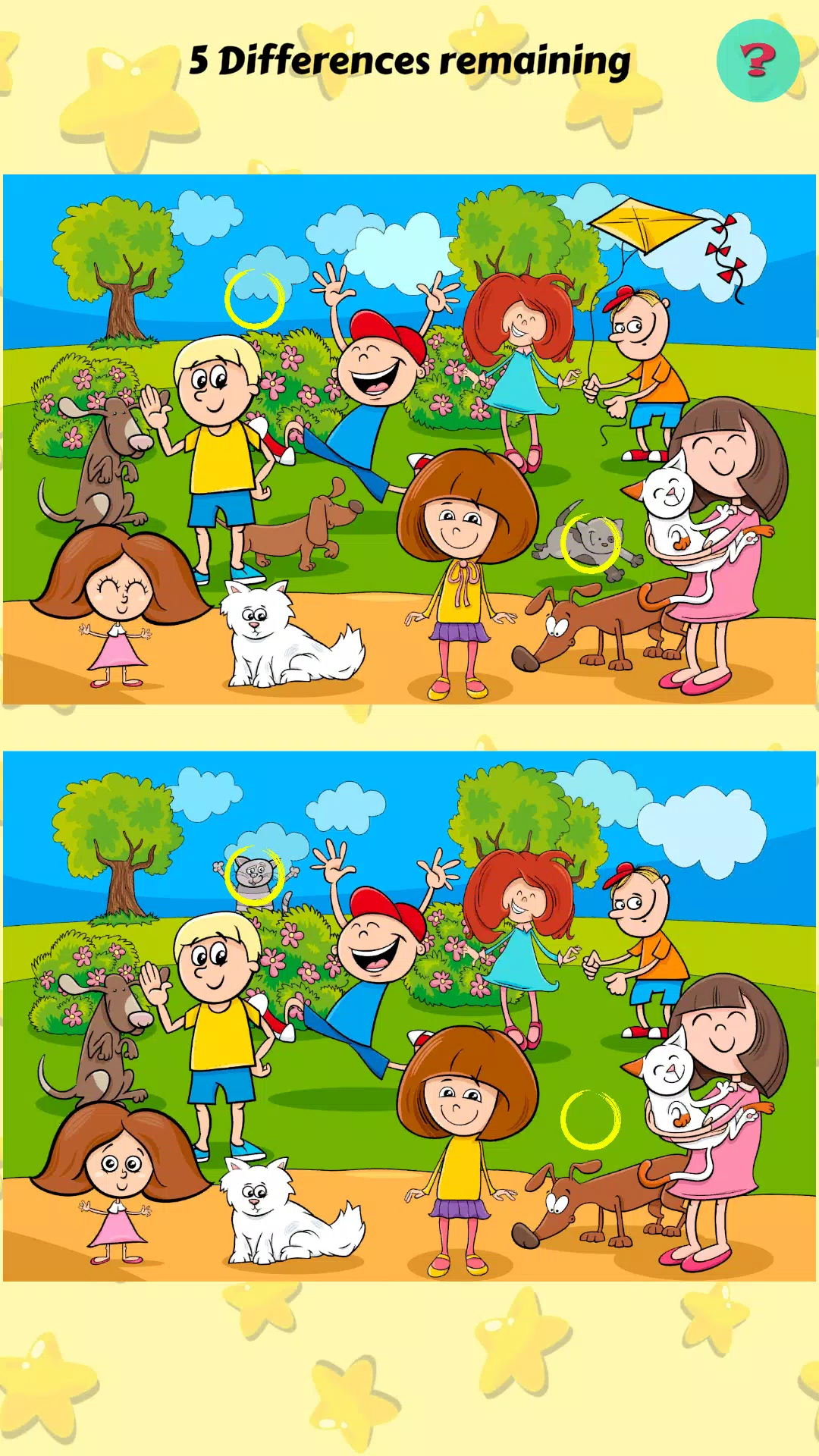 Find Differences Kids Game Screenshots