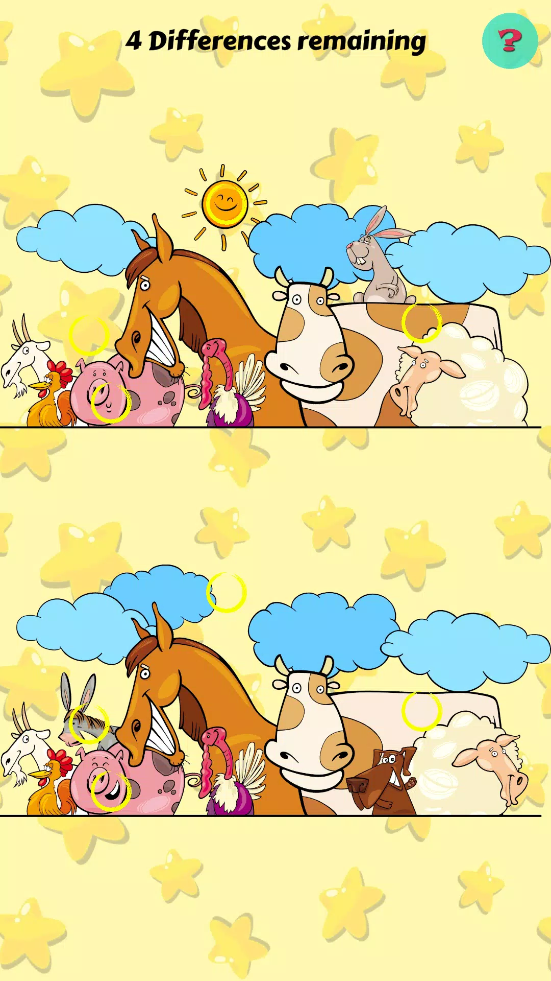 Find Differences Kids Game Screenshots