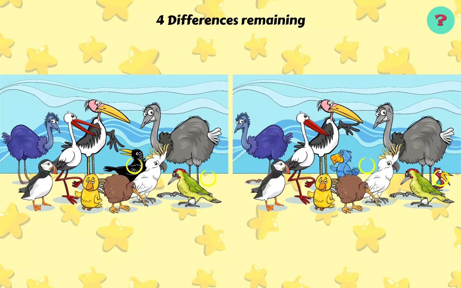 Find Differences Kids Game स्क्रीनशॉट