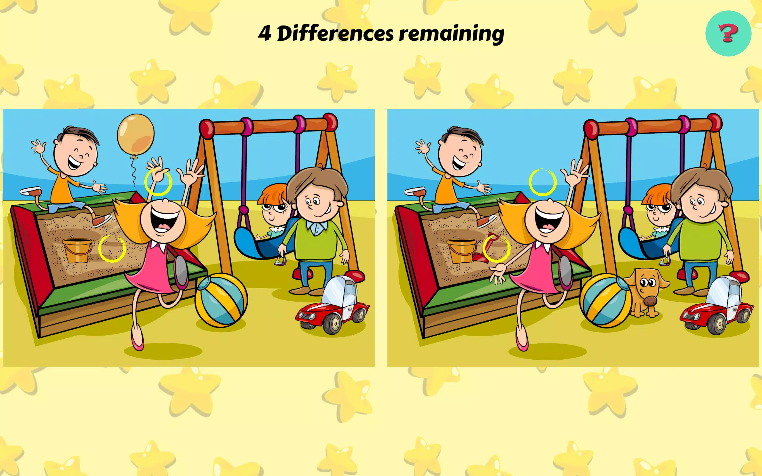 Find Differences Kids Game Screenshots