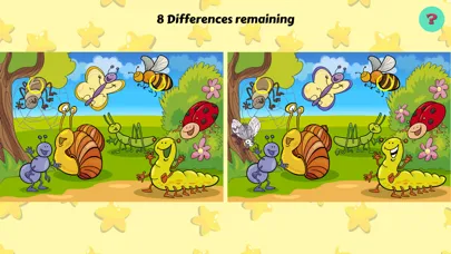 Ảnh chụp màn hình của Find Differences Kids game