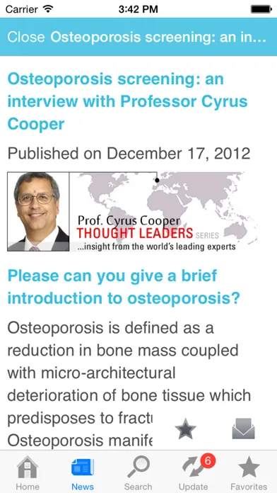 Osteoporosis by AZoMedical Ekran Görüntüleri
