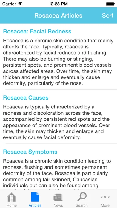Rosacea by AZoMedical应用截图