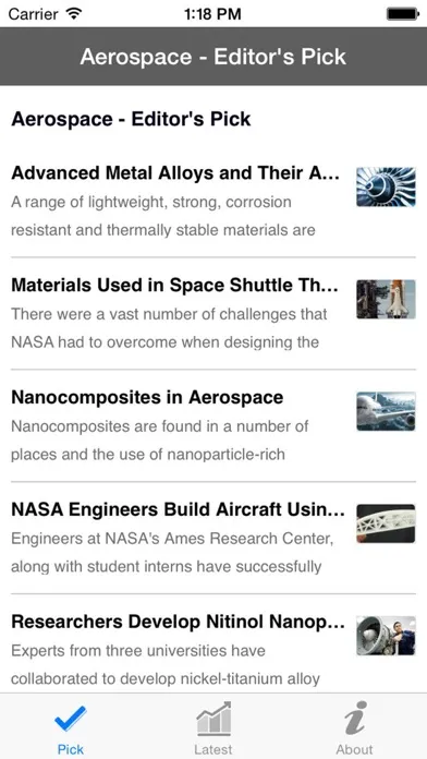 Aerospace by AZoNetwork स्क्रीनशॉट