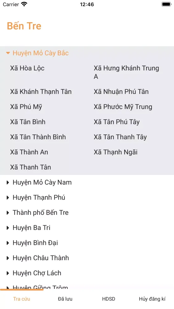 Quy hoạch Bến Tre Screenshots