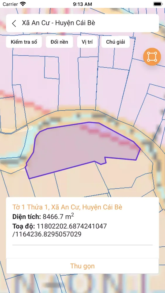 Quy hoạch Tiền Giang スクリーンショット