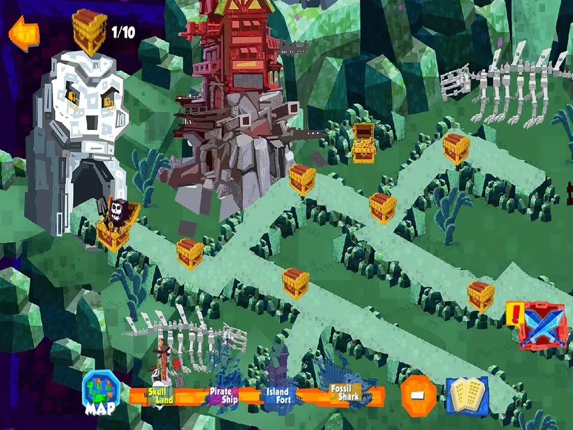 Captures d'écran de Clash Raiders iPad 