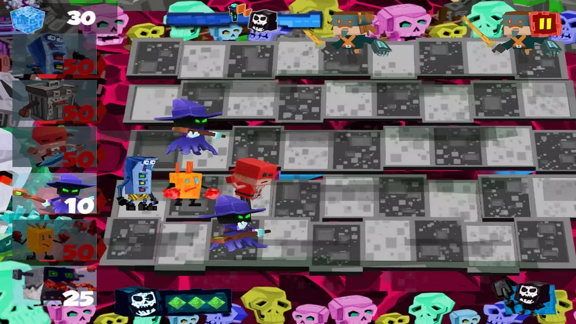 Captures d'écran de Clash Raiders