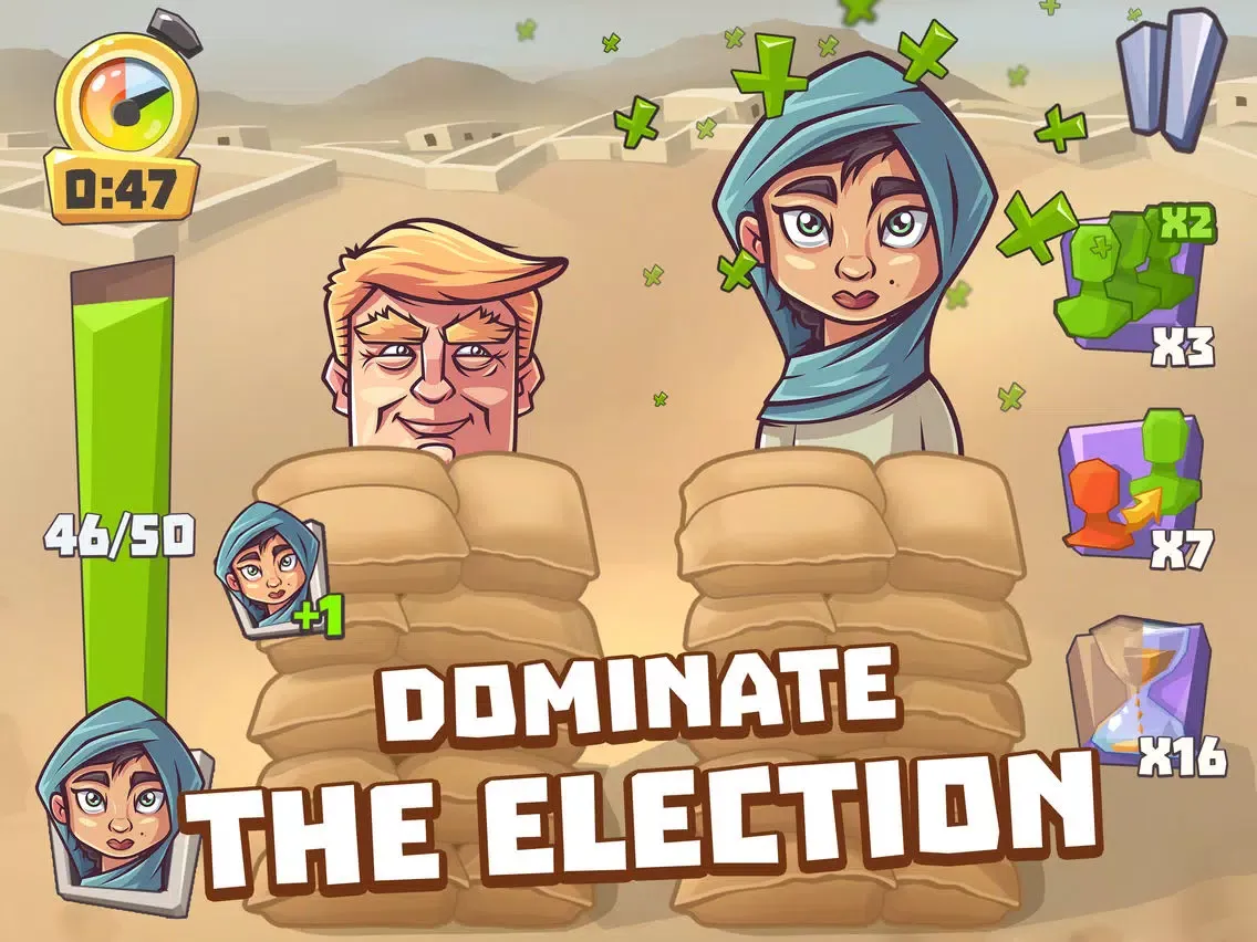 Vote Blitz! Idle Action Game iPad  سکرین شاٹس
