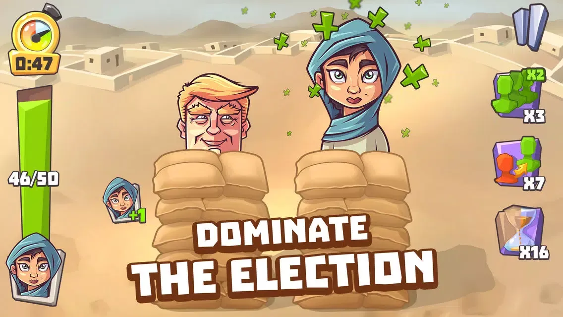 Vote Blitz! Idle Action Game سکرین شاٹس