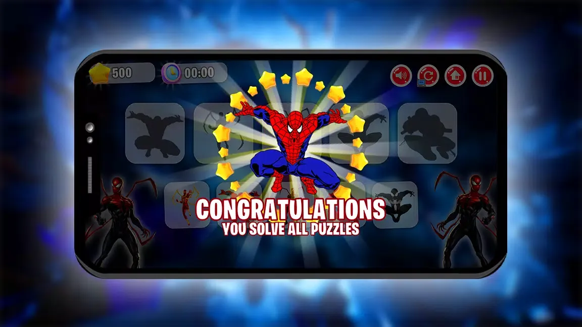 Venom super heroes puzzle man cartoon boy hero سکرین شاٹس