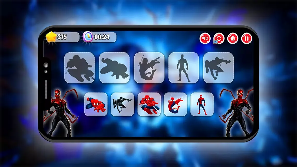 Venom super heroes puzzle man cartoon boy hero سکرین شاٹس