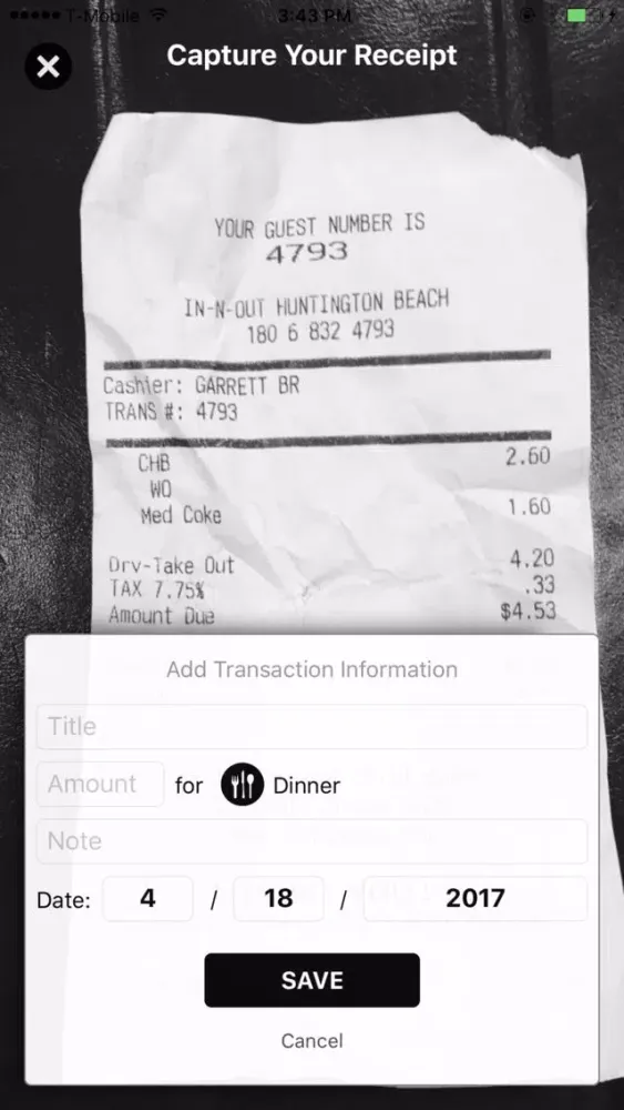 azReceipt - Receipt & Expense應用截圖