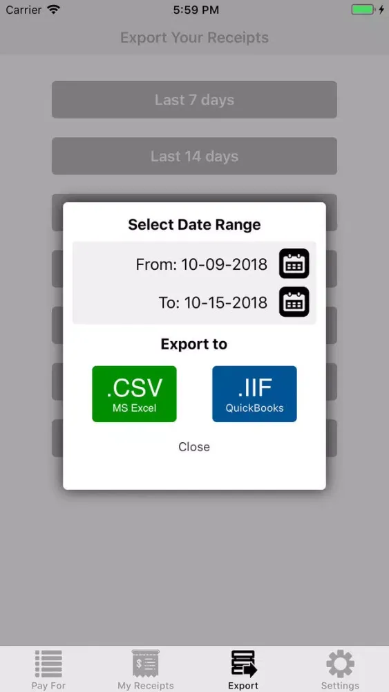 azReceipt - Receipt & Expense應用截圖