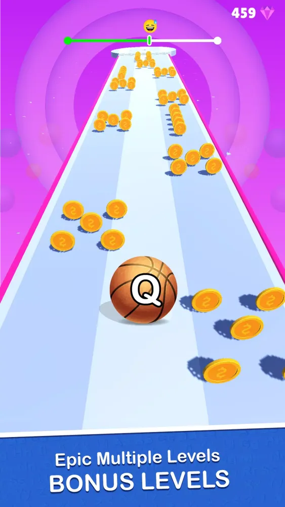 AZ Ball Run Rush 2048 스크린샷