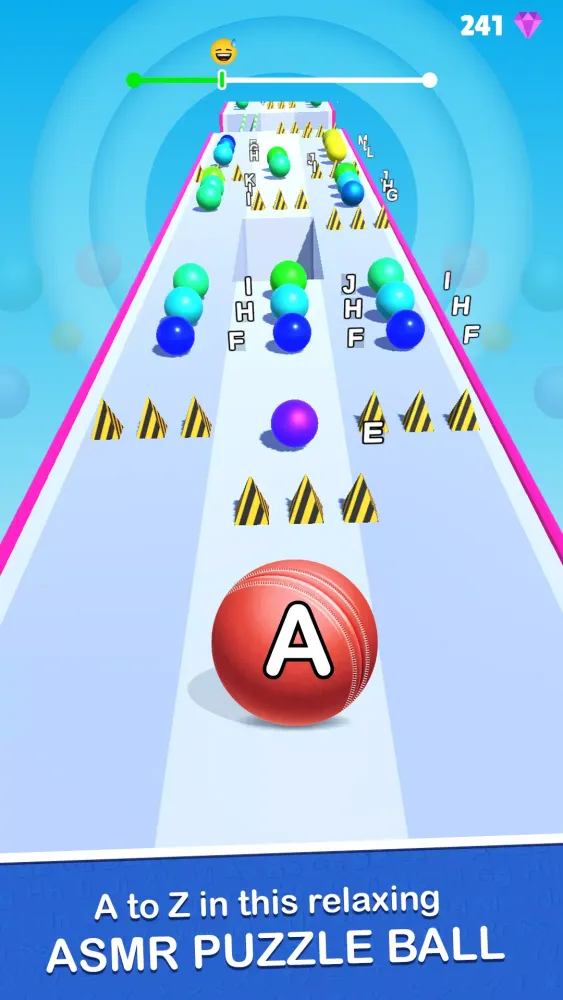 AZ Ball Run Rush 2048 스크린샷