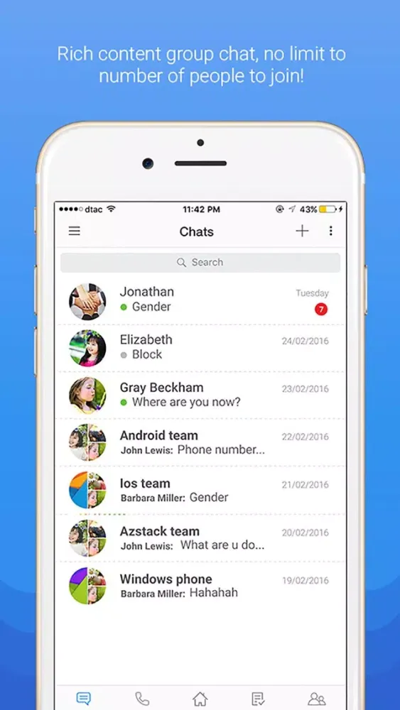 DinoChat Screenshots