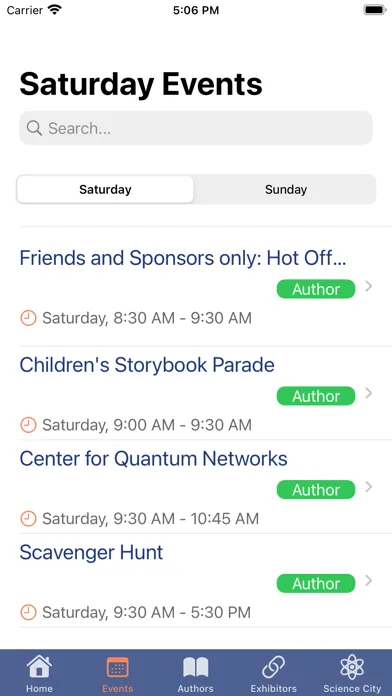 Tucson Festival of Books Screenshots