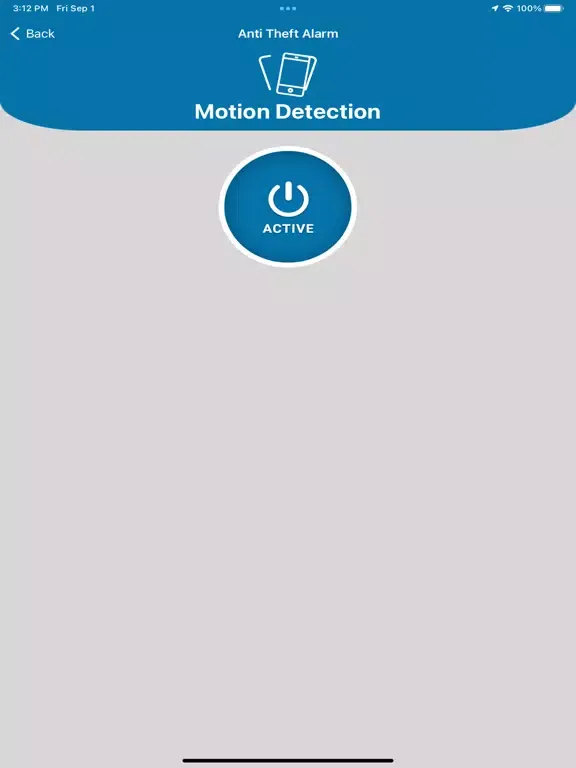 Tangkapan layar Anti Theft Alarm -Guard System iPad 