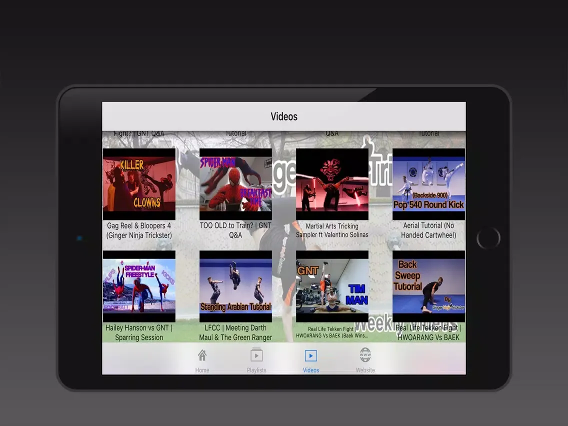 Ginger Ninja Trickster iPad  স্ক্রিনশট